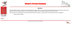 Desktop Screenshot of michaelspc.com