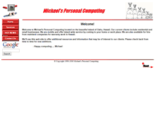 Tablet Screenshot of michaelspc.com